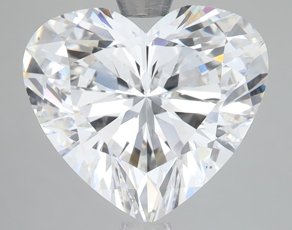 4.18ct | Heart | E | VS2 | Excellent