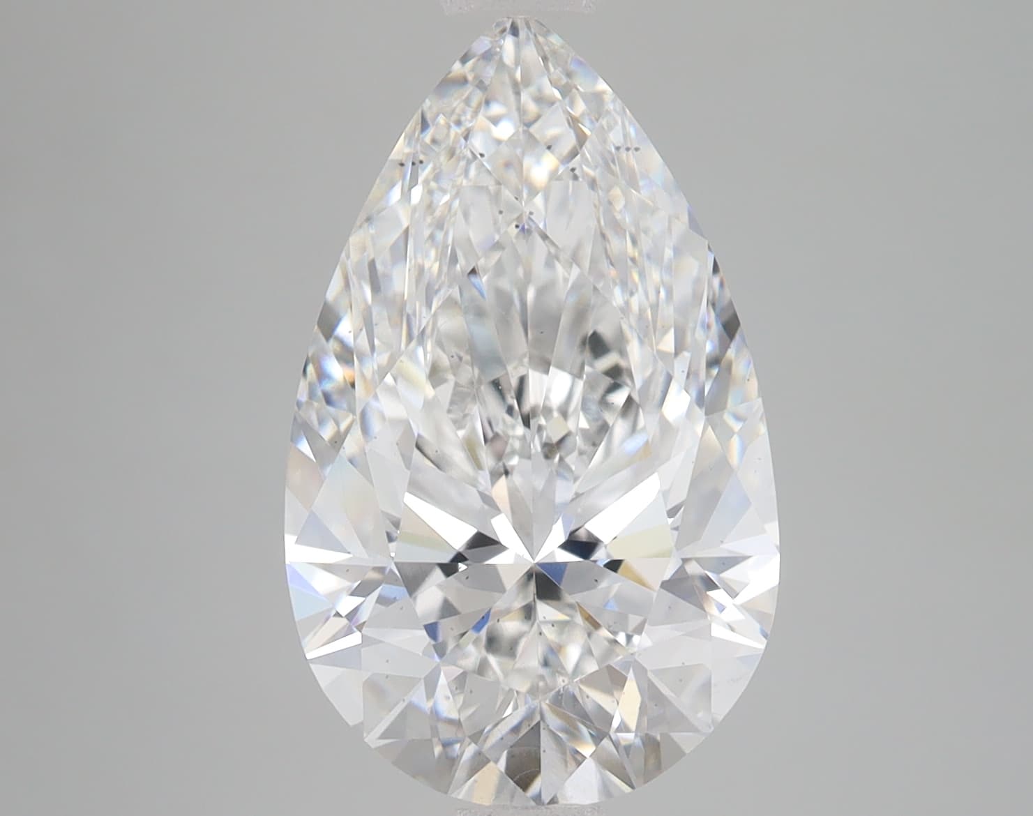 IGI | 4.93ct | Pear | E | VS2 | Excellent