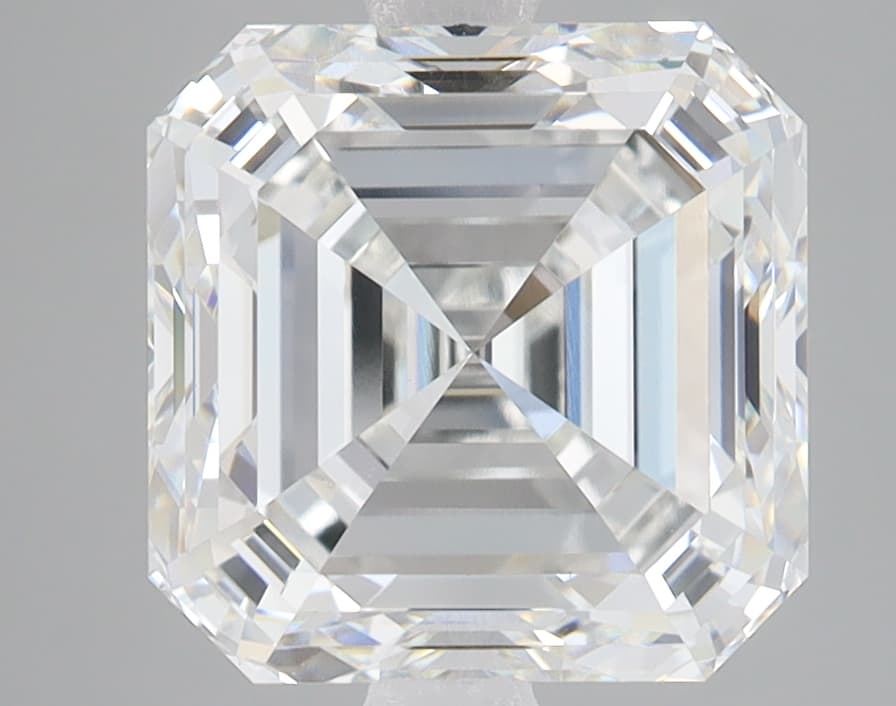 IGI | 4.69ct | Asscher | F | VVS2 | Ideal