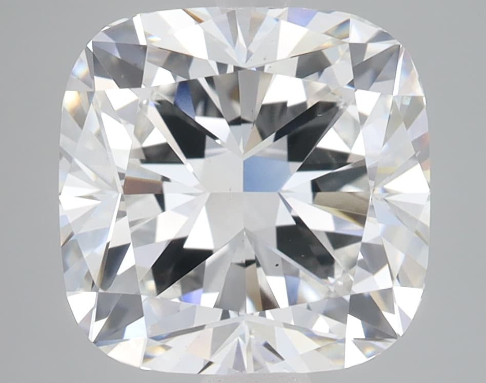 IGI | 4.92ct | Cushion | F | VS1 | Excellent