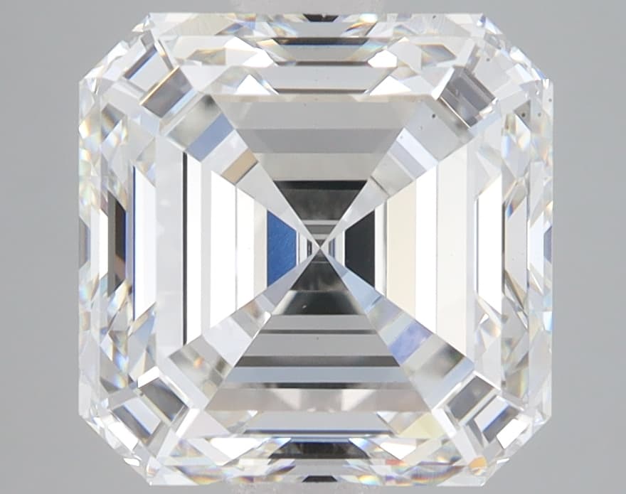 4.6ct | Asscher | F | VS2 | Ideal