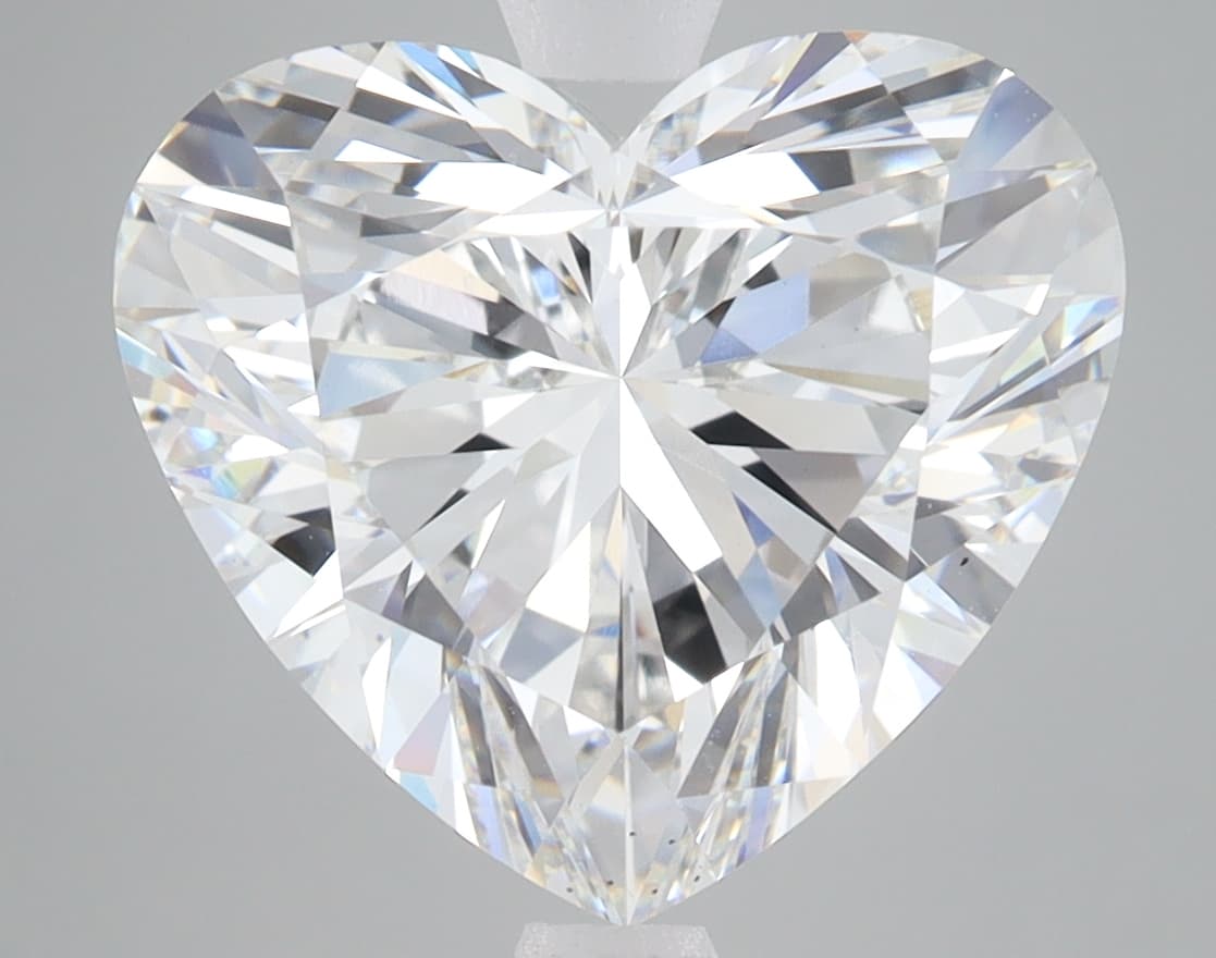 IGI | 6.11ct | Heart | F | VS1 | Ideal