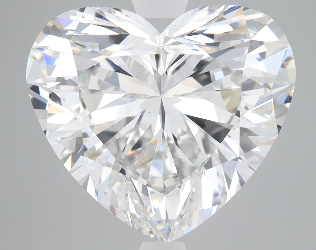 IGI | 6.19ct | Heart | F | VS1 | Excellent