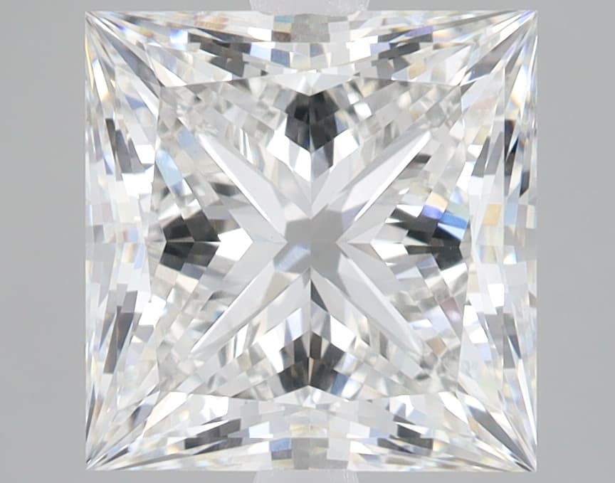 IGI | 4.21ct | Princess | F | VS1 | Ideal