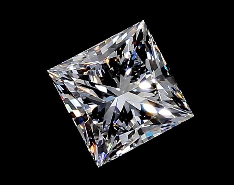5.05ct | Princess | F | VVS2 | Ideal