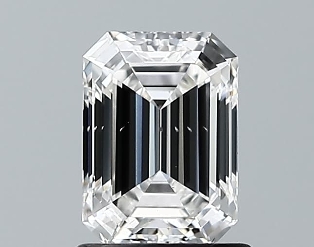 GIA | 1ct | Emerald | F | SI1 | Ideal