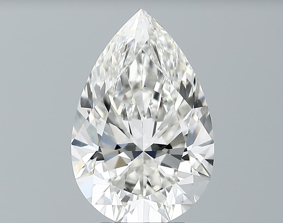 GIA | 3.31ct | Pear | G | VS1 | Ideal