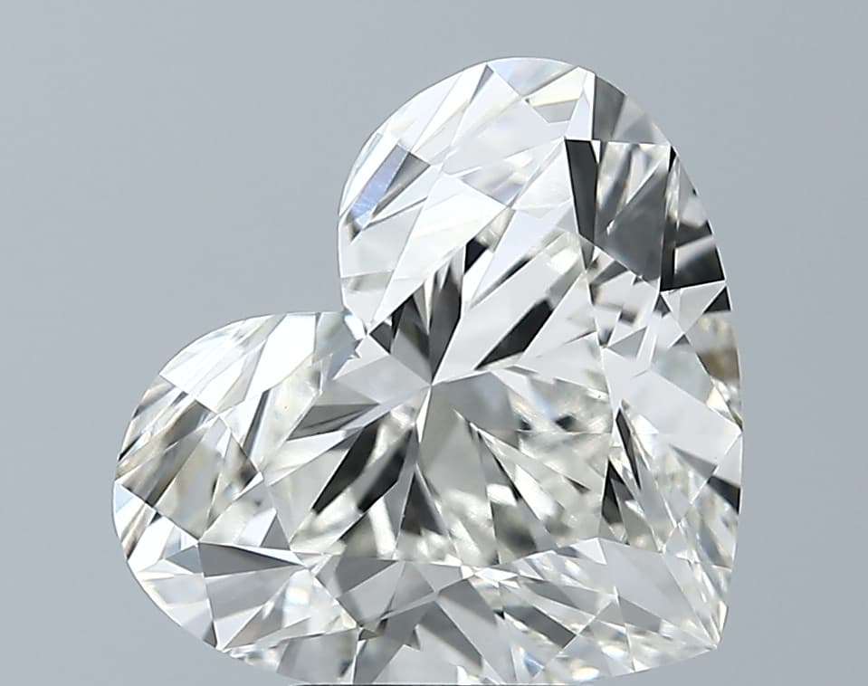 GIA | 4.52ct | Heart | I | VVS2 | Ideal