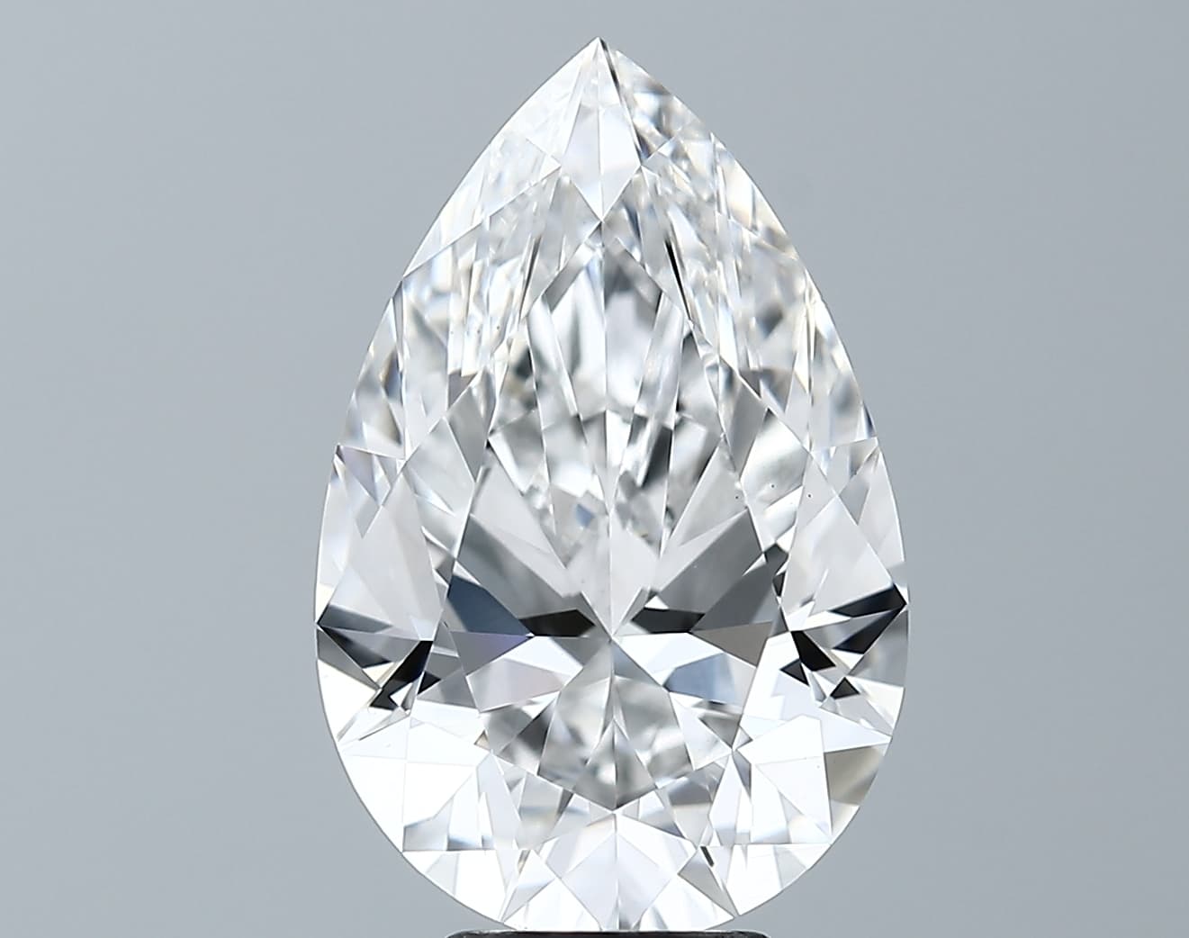 5.55ct | Pear | E | VS1 | Ideal