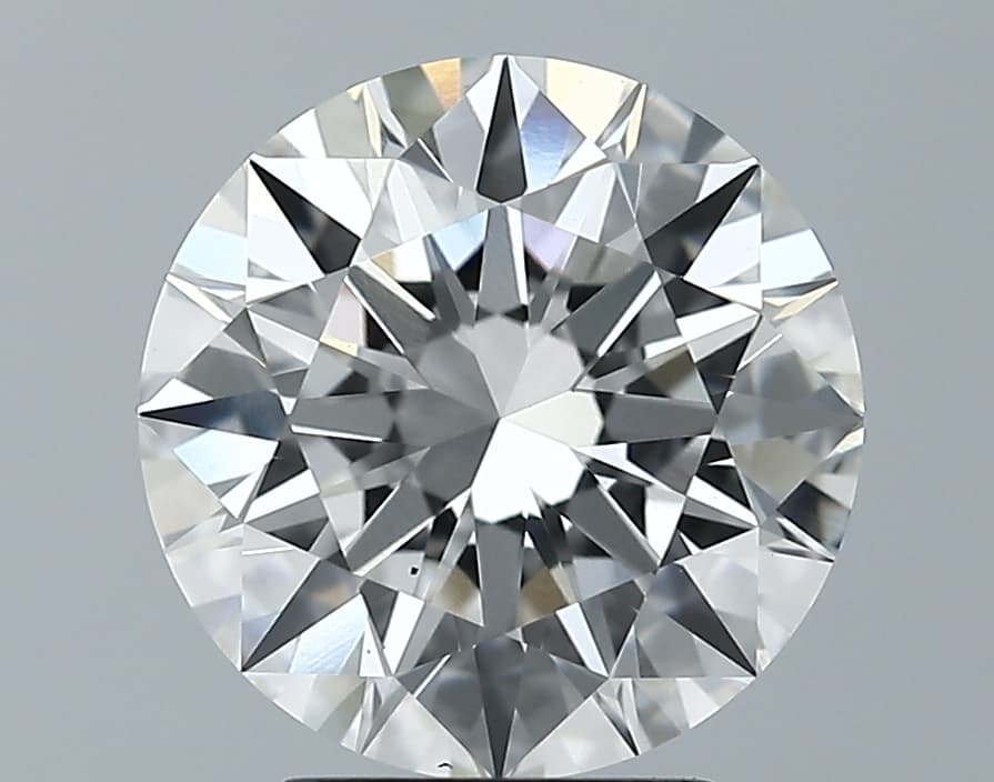 GIA | 3.71ct | Round | F | VS2 | Excellent