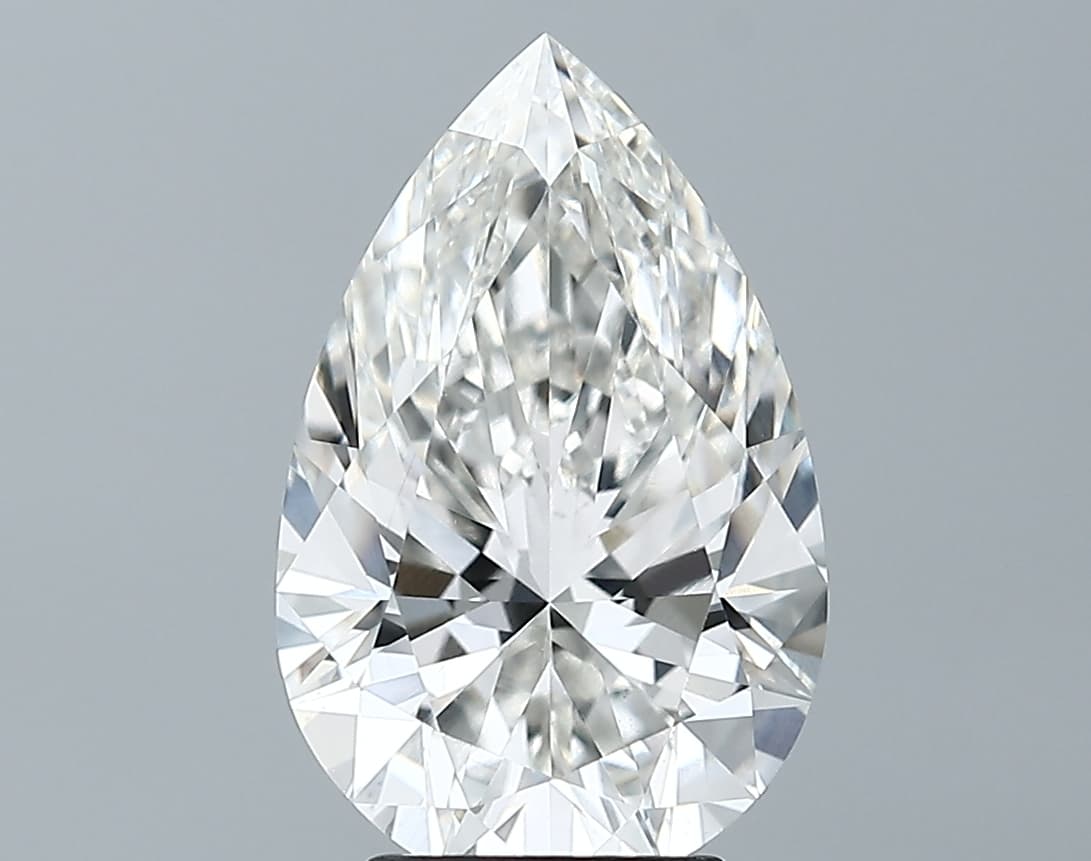 3.36ct | Pear | G | VS1 | Ideal