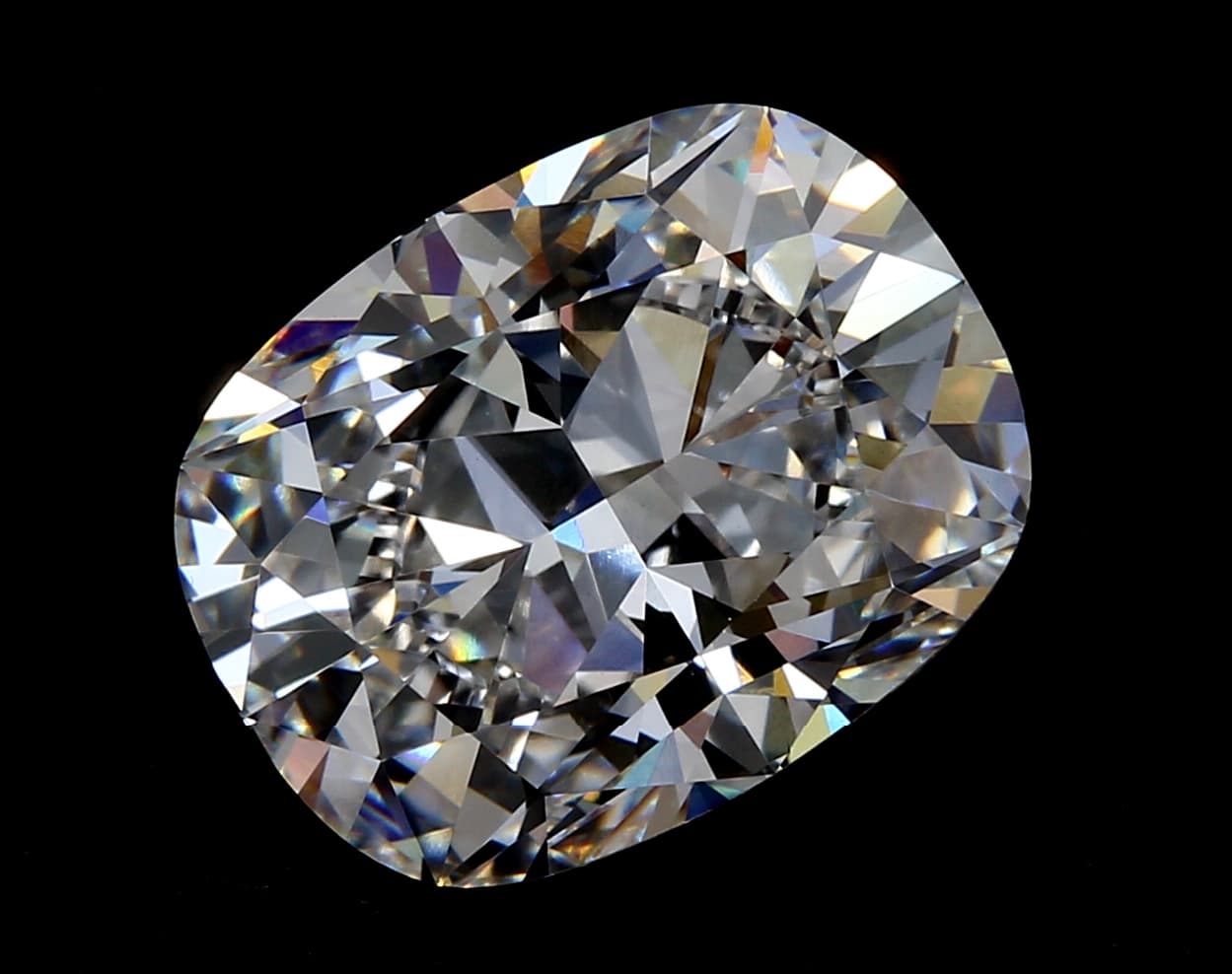 IGI | 4ct | Cushion | D | IF | Excellent