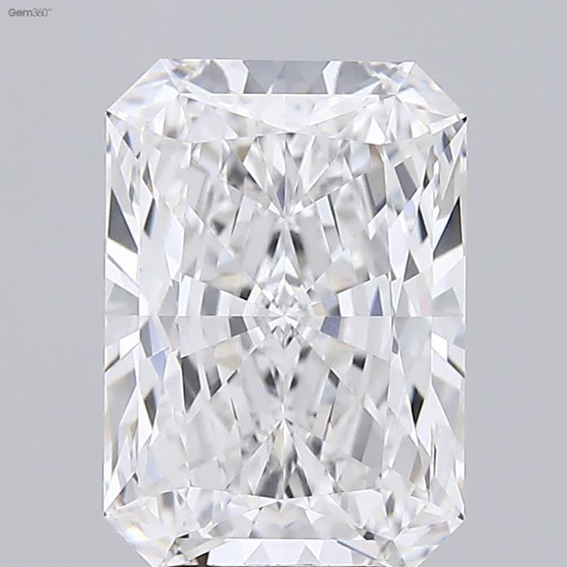 GIA | 4.83ct | Radiant | F | VVS2 | Ideal