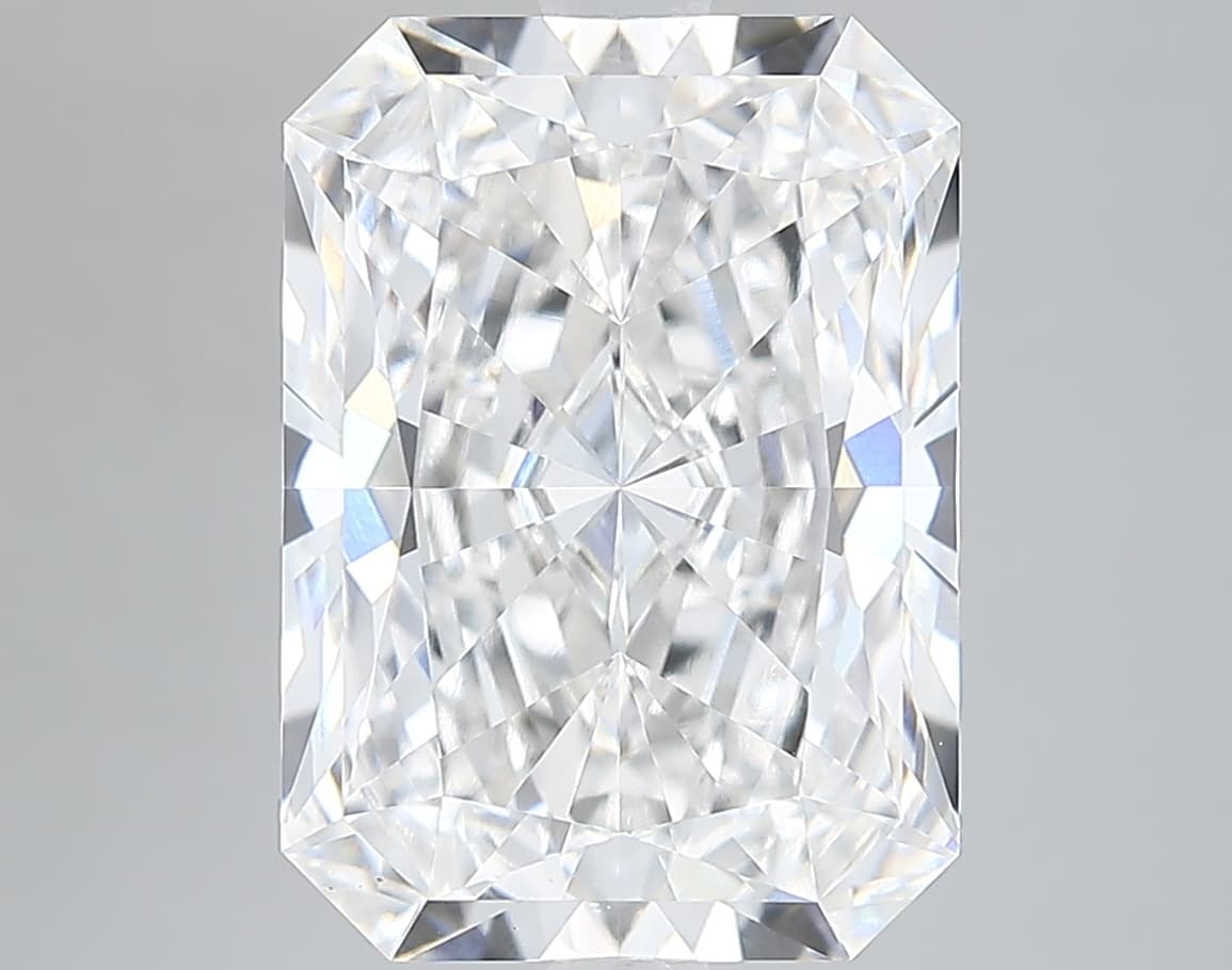 GIA | 4.61ct | Radiant | F | VVS2 | Excellent