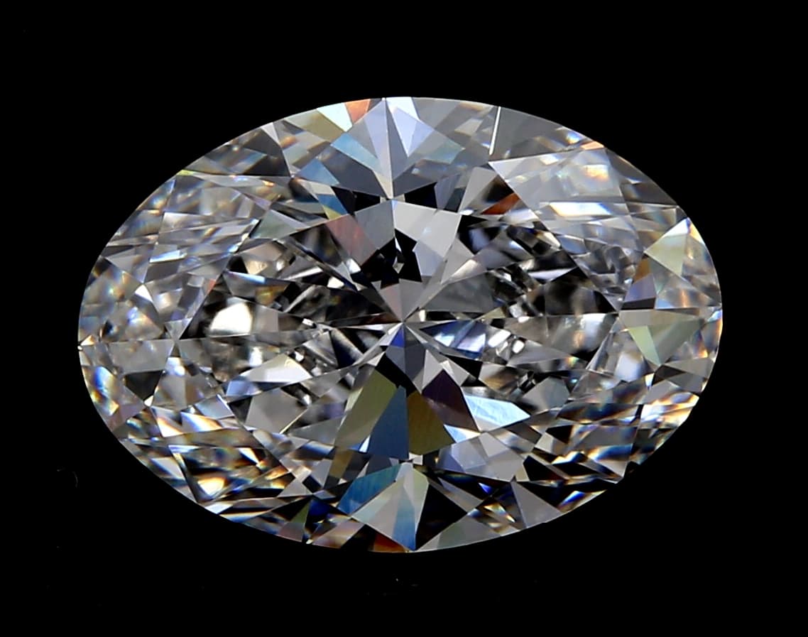 IGI | 3.87ct | Oval | F | VVS2 | Excellent