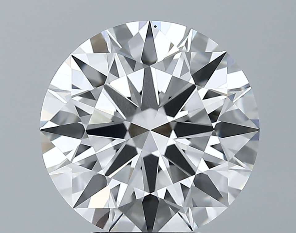 GIA | 4.71ct | Round | E | VS1 | Excellent