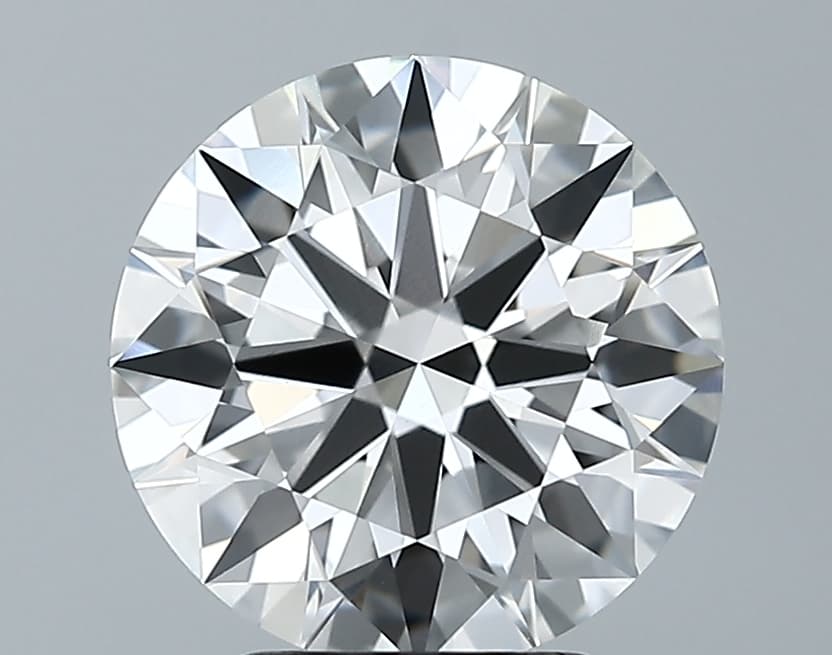GIA | 3ct | Round | E | VVS2 | Ideal
