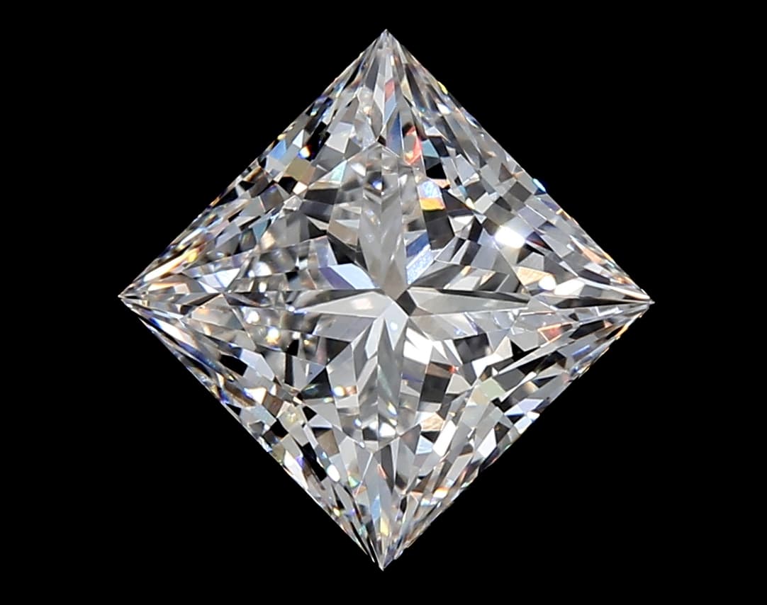 3.26ct | Princess | E | VVS2 | Good