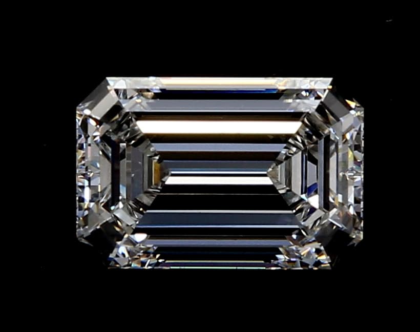 4.05ct | Emerald | F | VVS2 | Excellent