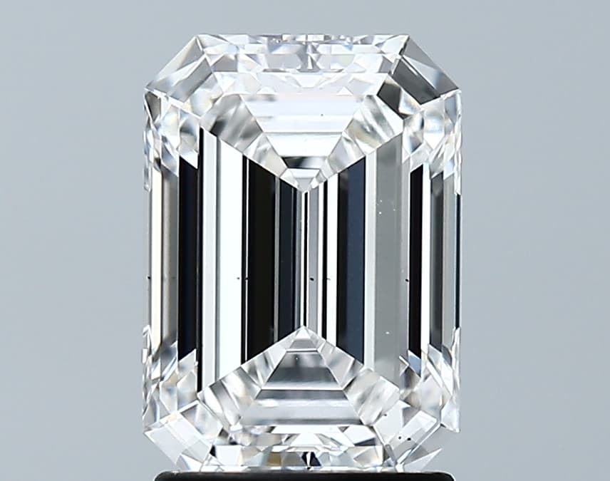 2.15ct | Emerald | F | VS2 | Excellent