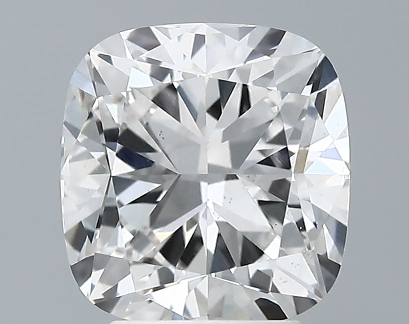 GCAL | 3.11ct | Cushion | F | VS2 | Ideal