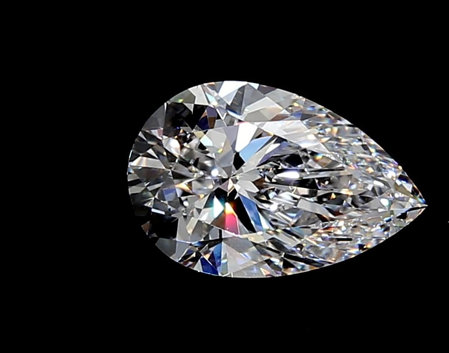 9.02ct | Pear | F | VVS2 | Ideal
