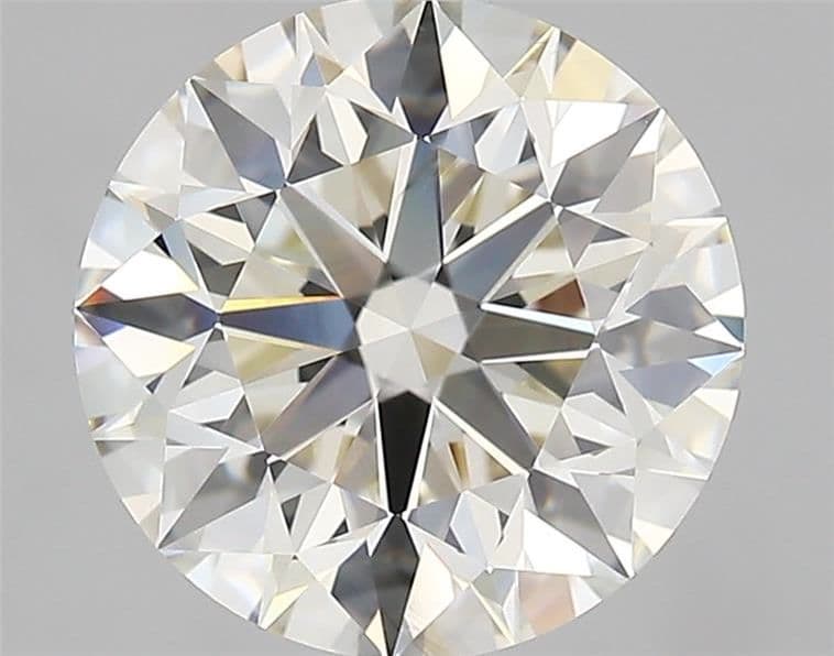 GIA | 3.37ct | Round | K | VVS2 | Excellent