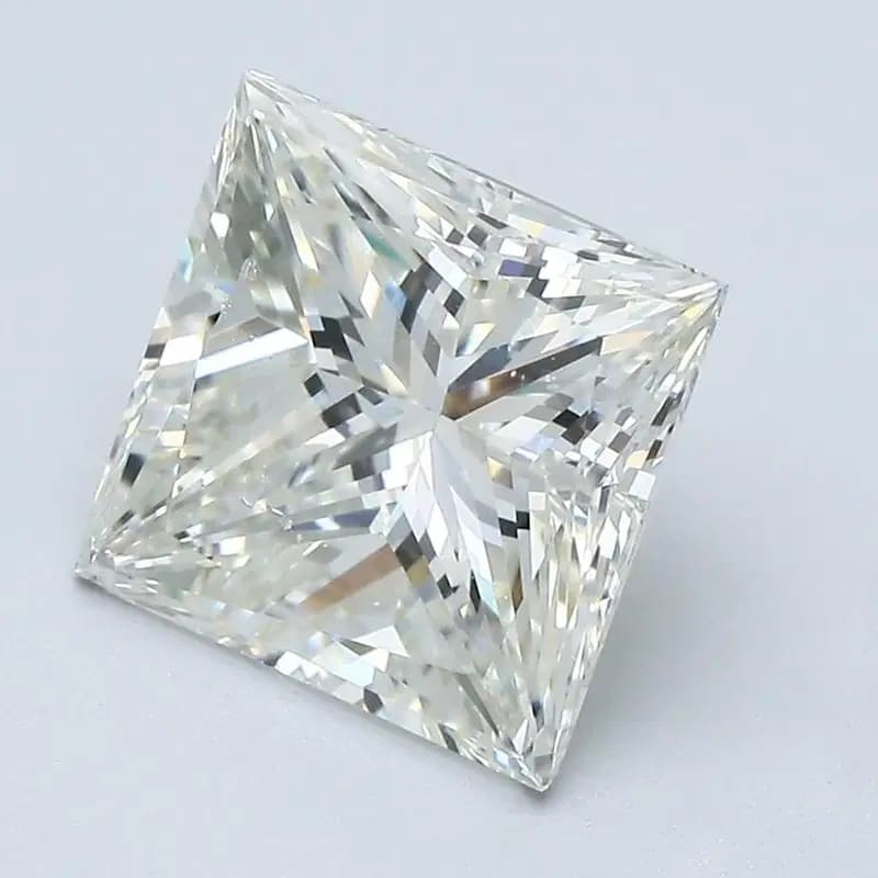GIA | 3.63ct | Princess | J | SI2 | Very Good