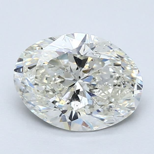 GIA | 1.7ct | Oval | J | SI2 | Excellent