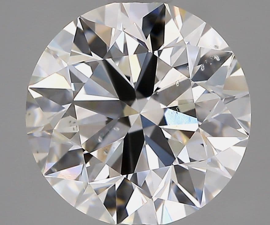 GIA | 2.62ct | Round | F | SI1 | Excellent