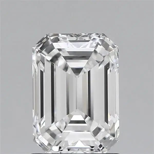 1.25ct | Emerald | D | VVS2 | Excellent