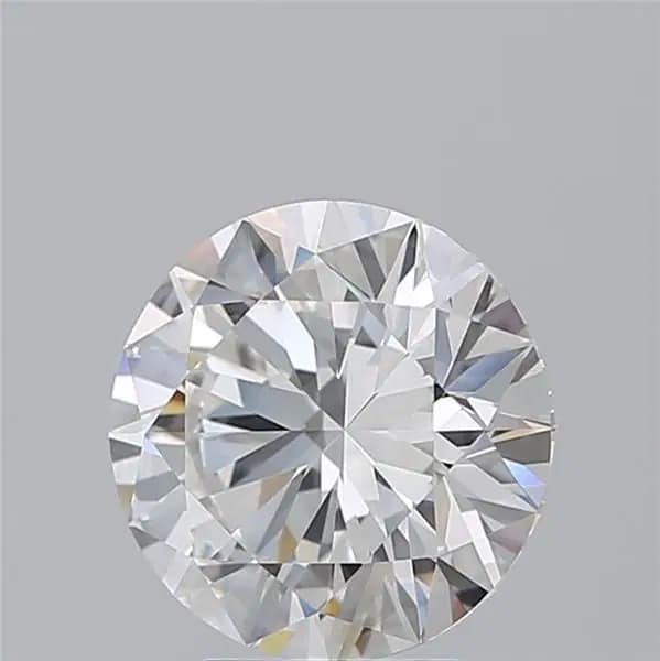 3.27ct | Round | F | VVS1 | Excellent