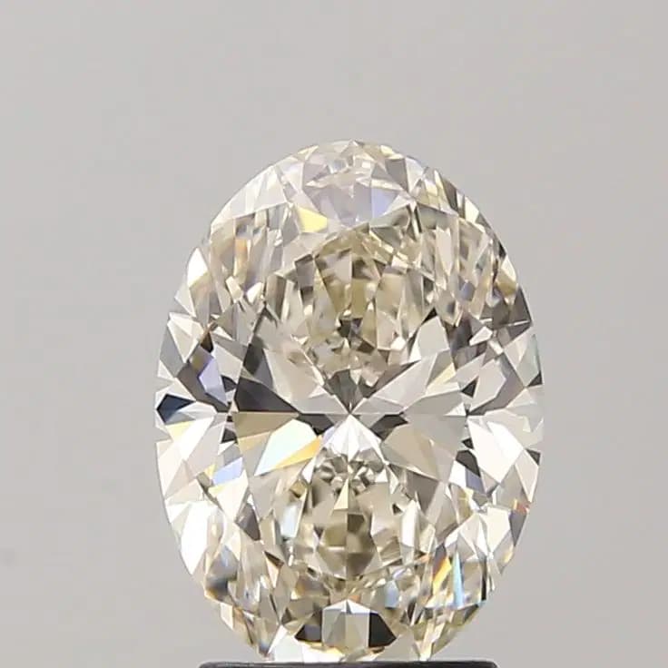 GIA | 2.51ct | Oval | L | VVS2 | Excellent