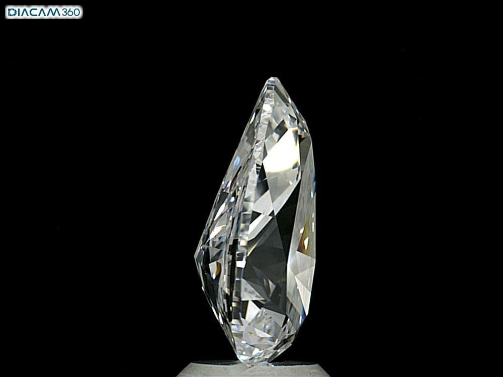 GIA | 3.76ct | Princess | D | IF | Excellent