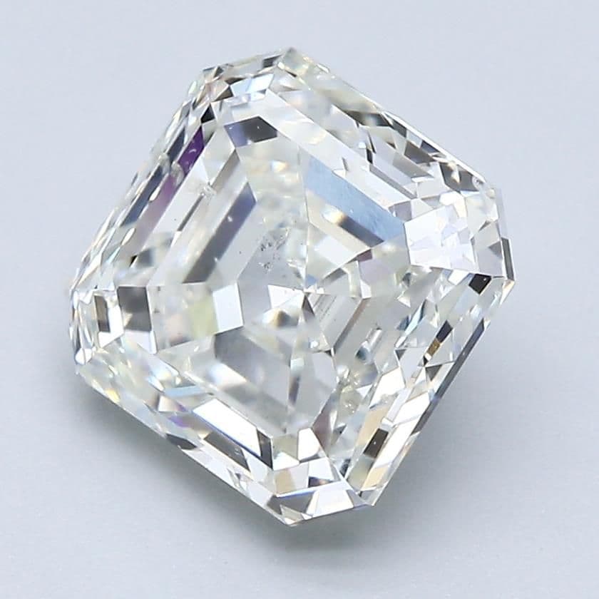 GIA | 2.8ct | Asscher | J | SI2 | Excellent
