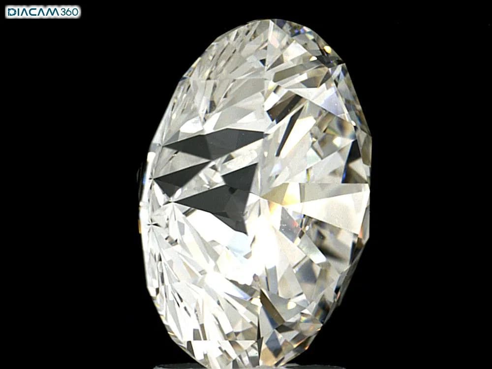 5.36ct | Round | H | VVS1 | Excellent