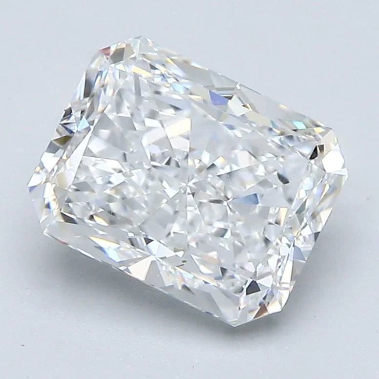 GIA | 2.5ct | Radiant | E | VVS2 | Excellent