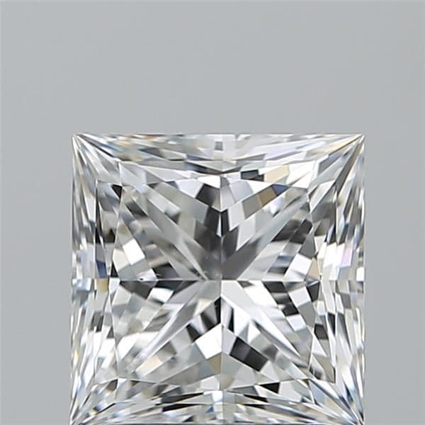GIA | 2.2ct | Princess | F | VS2 | Ideal