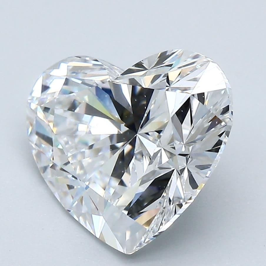 GIA | 4.17ct | Heart | D | VS2 | Excellent