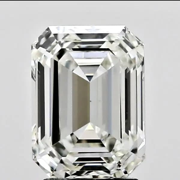 GIA | 0.62ct | Emerald | K | VS1 | Excellent