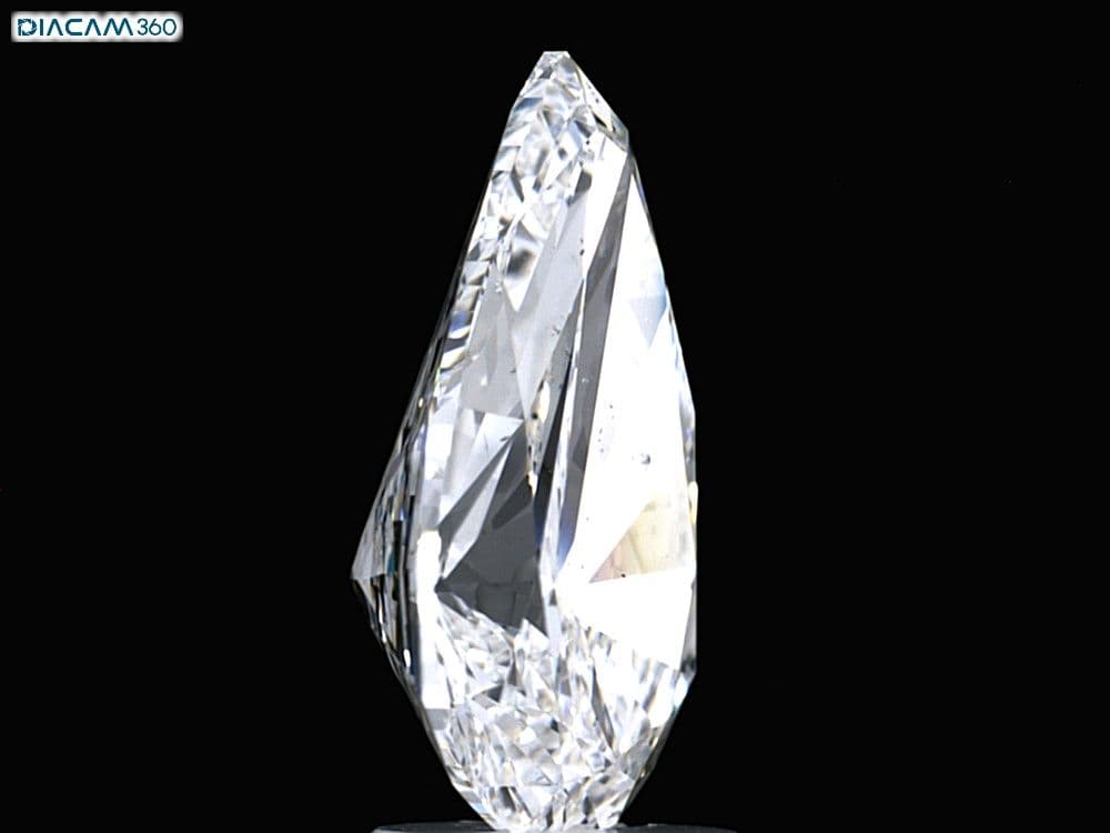 3.42ct | Princess | F | SI1 | Excellent