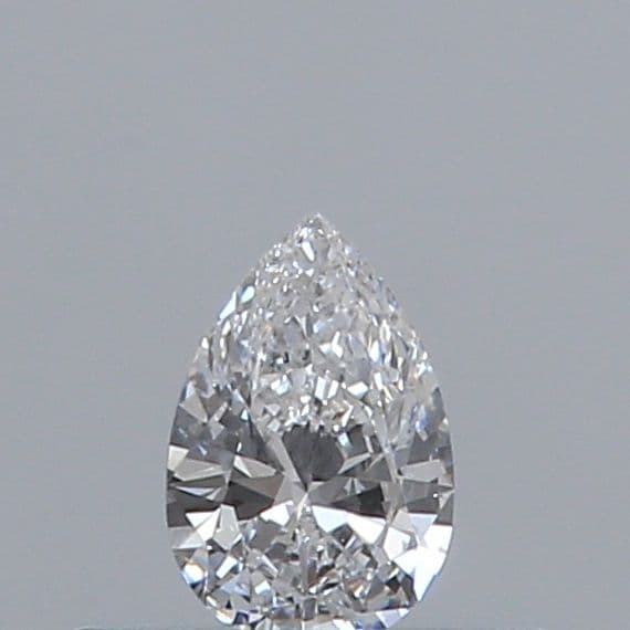 GIA | 0.23ct | Pear | D | VS1 | Excellent