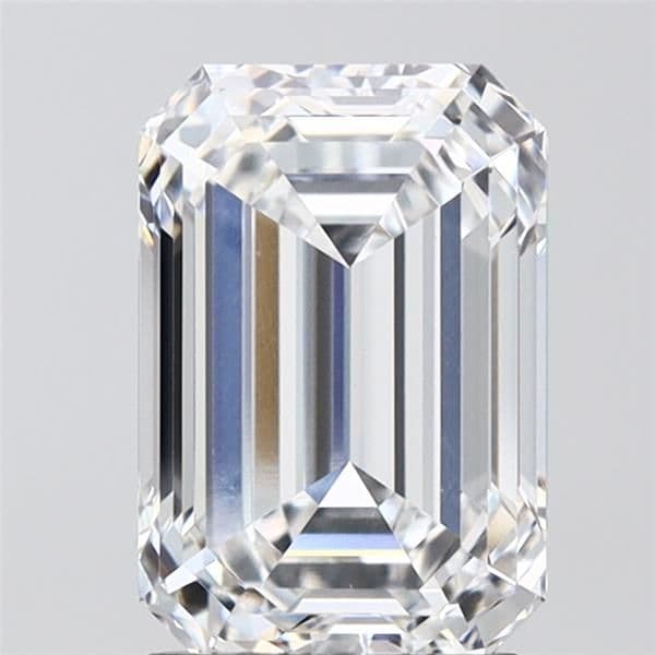 2.55ct | Emerald | F | VVS2 | Excellent