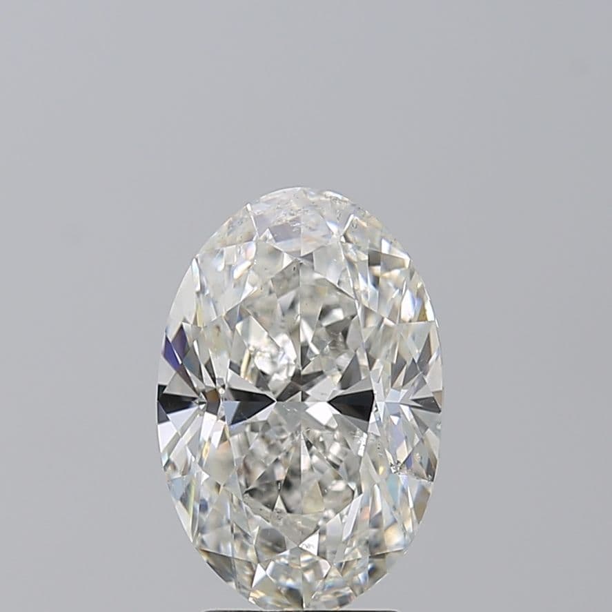 GIA | 3.51ct | Oval | H | SI2 | Ideal