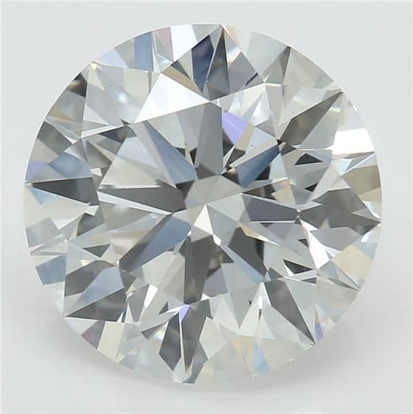 GCAL | 2.71ct | Round | G | VS1 | Excellent