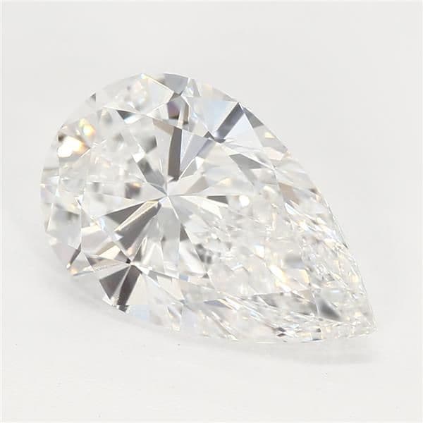 GCAL | 1ct | Pear | D | VS2 | Excellent