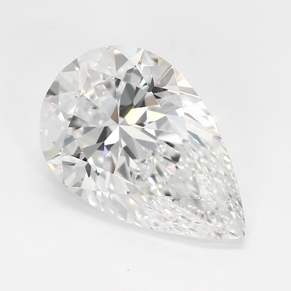 GCAL | 1ct | Pear | D | VS2 | Excellent