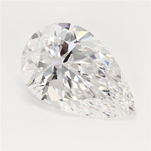 GCAL | 1ct | Pear | D | VVS2 | Excellent
