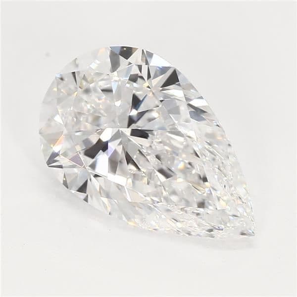 GCAL | 1ct | Pear | D | VS1 | Excellent