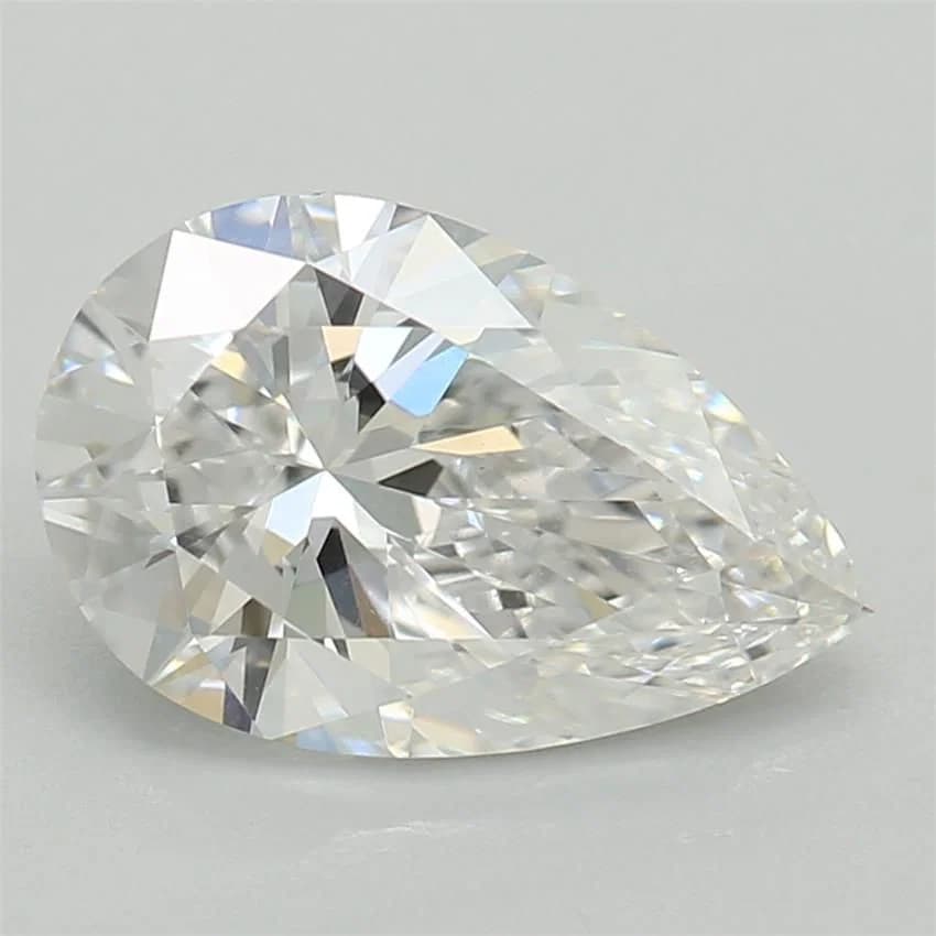 GCAL | 1ct | Pear | E | VS1 | Excellent